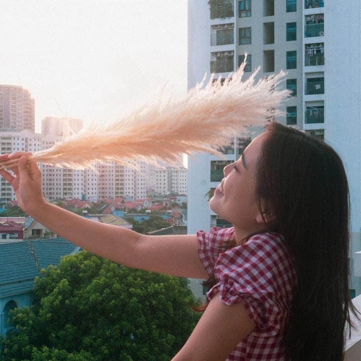 Portrait of Nova Marin, group coordinator and fusion cooking expert